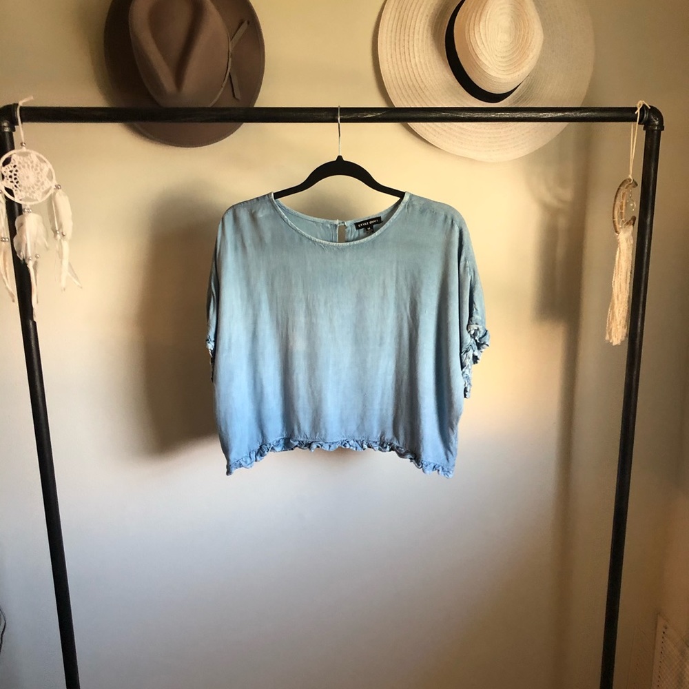 Light Blue Top